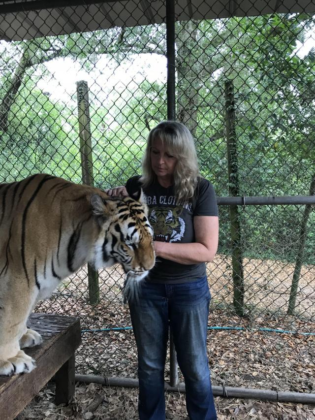 Christin With Tiger
